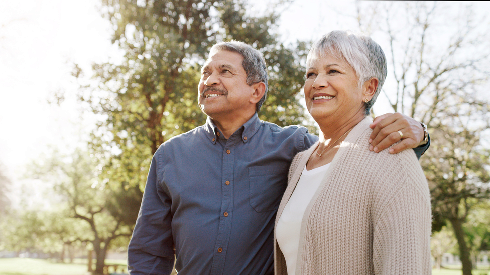 A heart disease patient and their spouse consider joining a cardiovascular clinical research study.