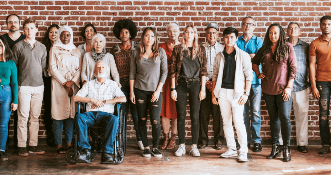 Group of diverse people